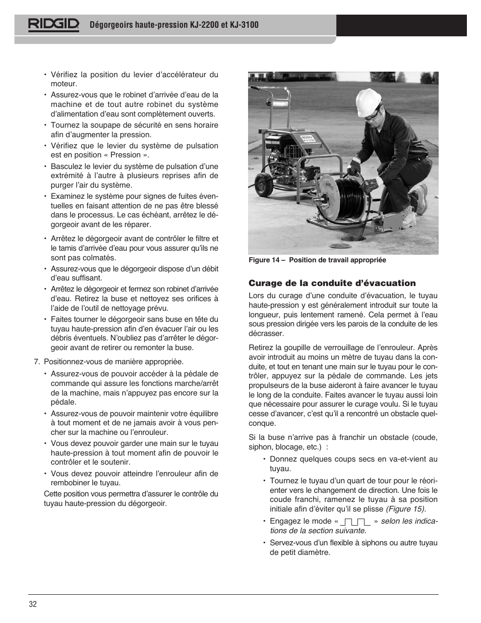 RIDGID KJ-3100 User Manual | Page 34 / 454