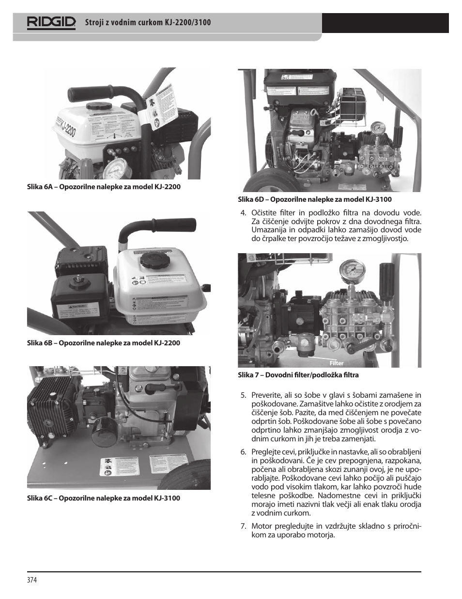 RIDGID KJ-3100 User Manual | Page 376 / 454