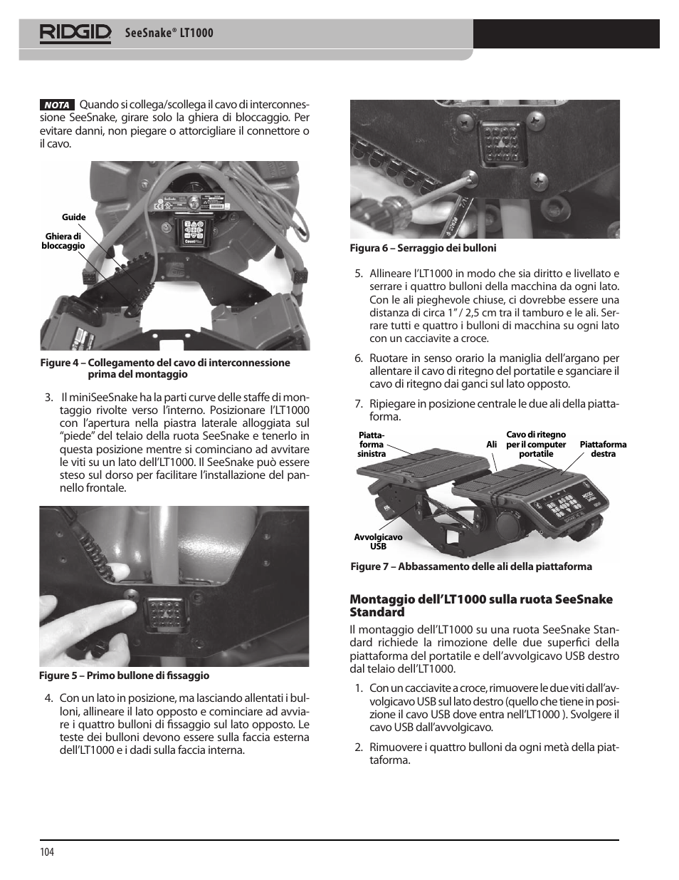 RIDGID SeeSnake LT1000 User Manual | Page 106 / 422