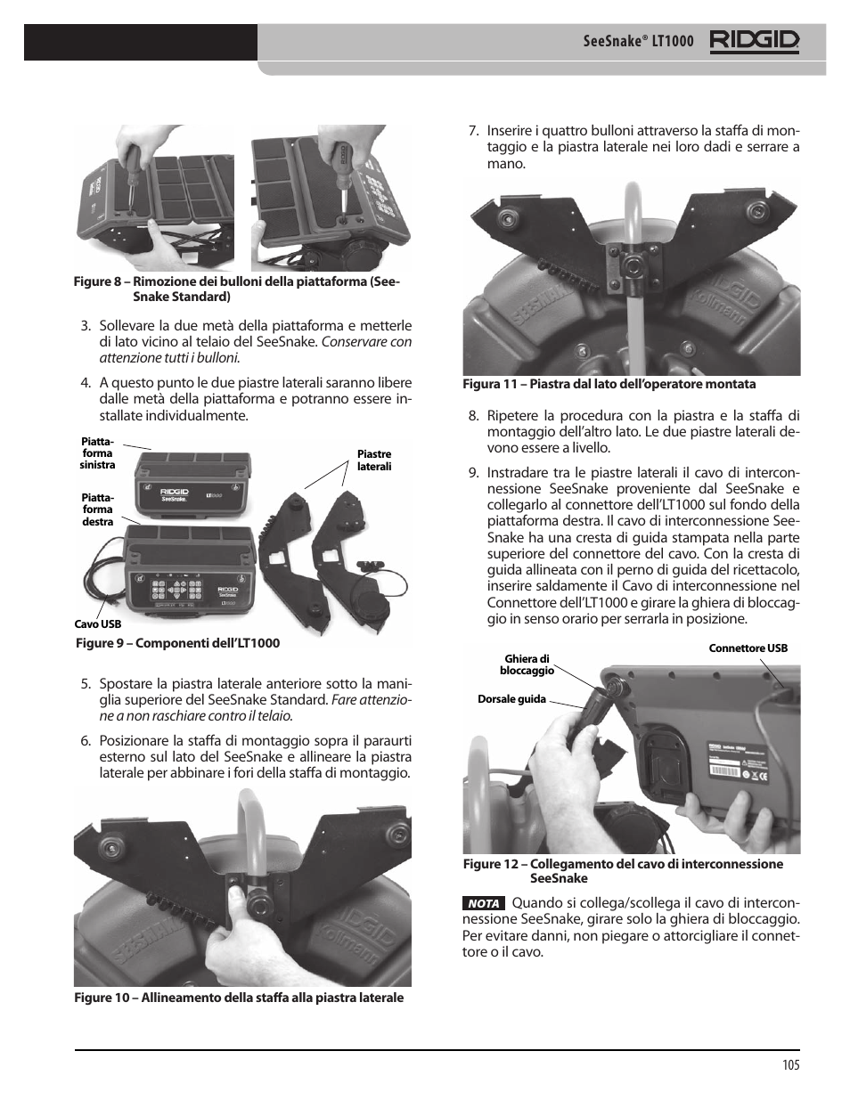 RIDGID SeeSnake LT1000 User Manual | Page 107 / 422