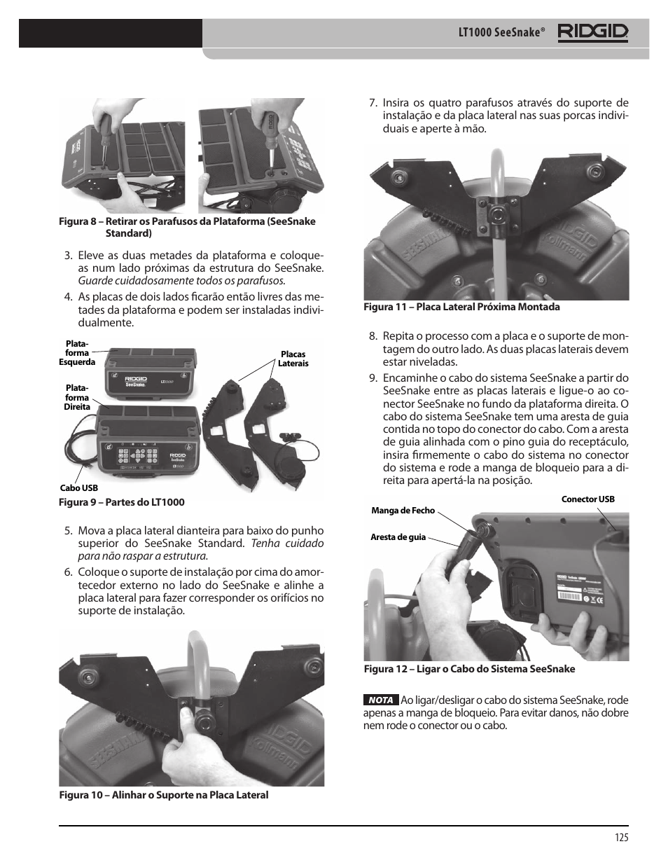 RIDGID SeeSnake LT1000 User Manual | Page 127 / 422