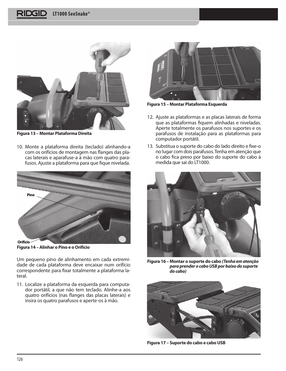 RIDGID SeeSnake LT1000 User Manual | Page 128 / 422