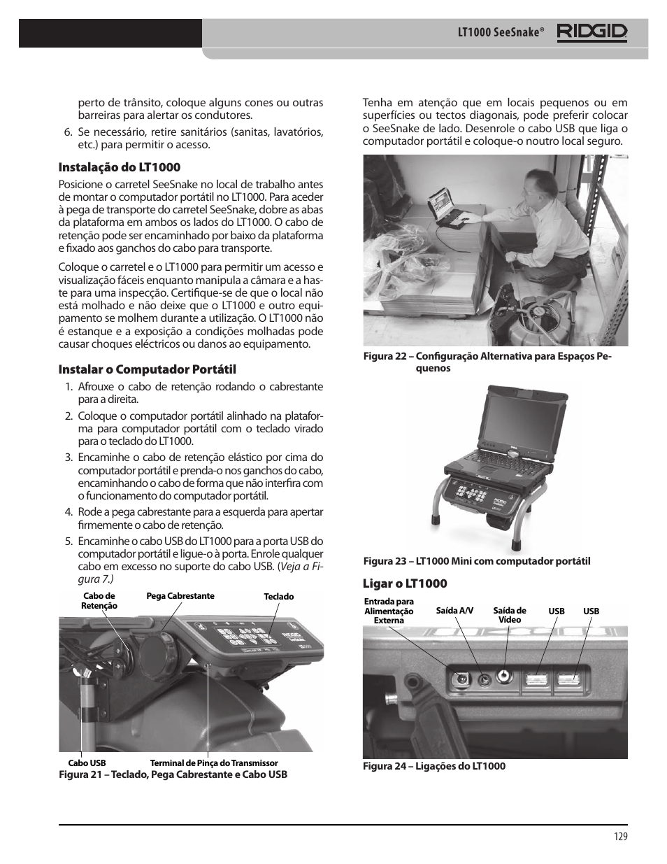 RIDGID SeeSnake LT1000 User Manual | Page 131 / 422