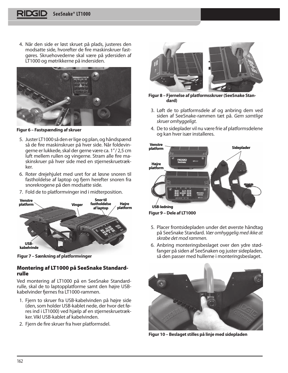 RIDGID SeeSnake LT1000 User Manual | Page 164 / 422