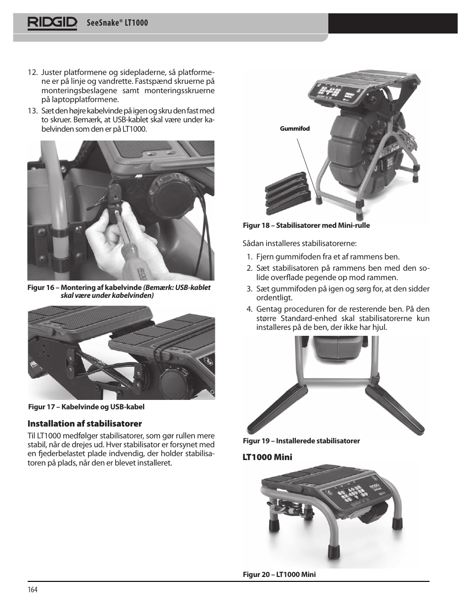 RIDGID SeeSnake LT1000 User Manual | Page 166 / 422