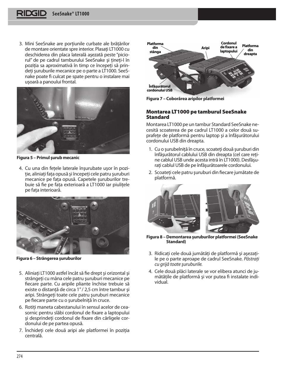 RIDGID SeeSnake LT1000 User Manual | Page 276 / 422