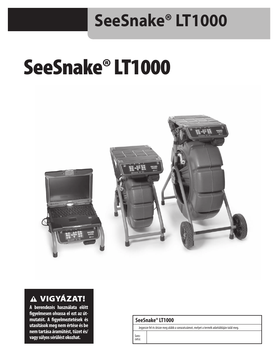 Seesnake® lt1000 | RIDGID SeeSnake LT1000 User Manual | Page 287 / 422
