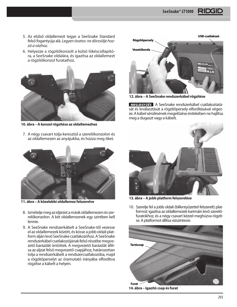 RIDGID SeeSnake LT1000 User Manual | Page 295 / 422