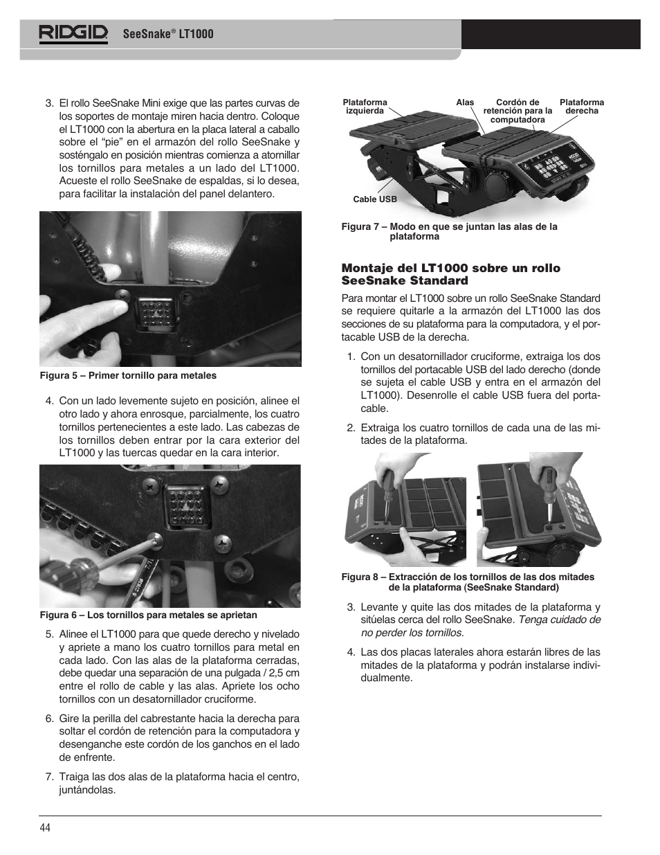 RIDGID SeeSnake LT1000 User Manual | Page 46 / 422