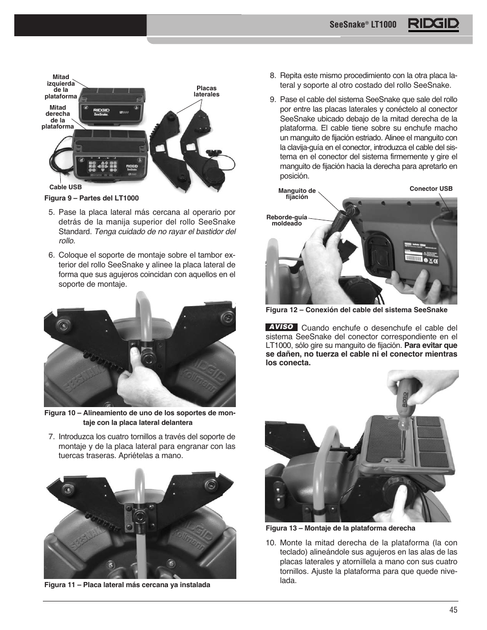 RIDGID SeeSnake LT1000 User Manual | Page 47 / 422