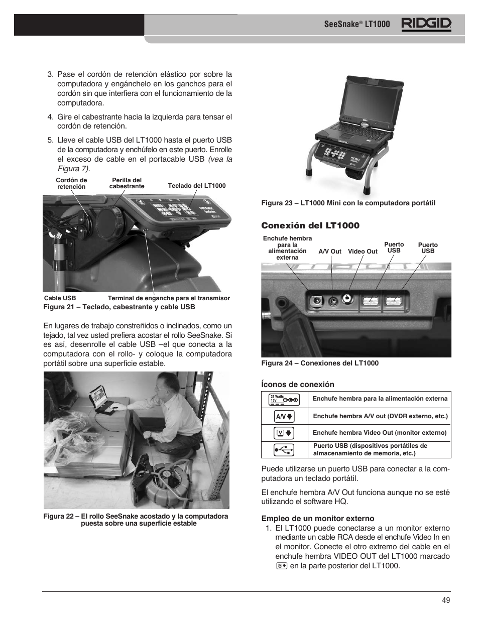 RIDGID SeeSnake LT1000 User Manual | Page 51 / 422