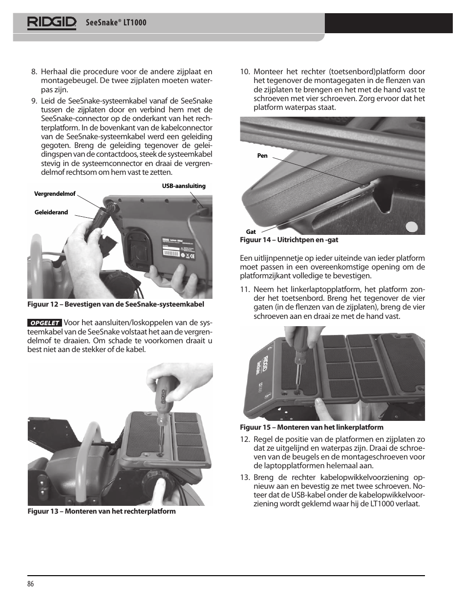 RIDGID SeeSnake LT1000 User Manual | Page 88 / 422