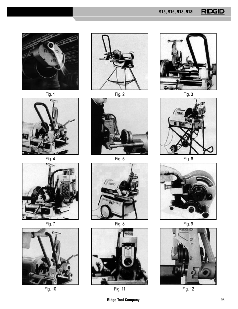 RIDGID 918I User Manual | Page 94 / 98