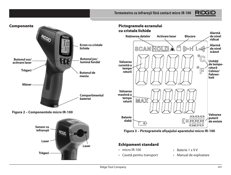 RIDGID micro IR-100 User Manual | Page 205 / 312