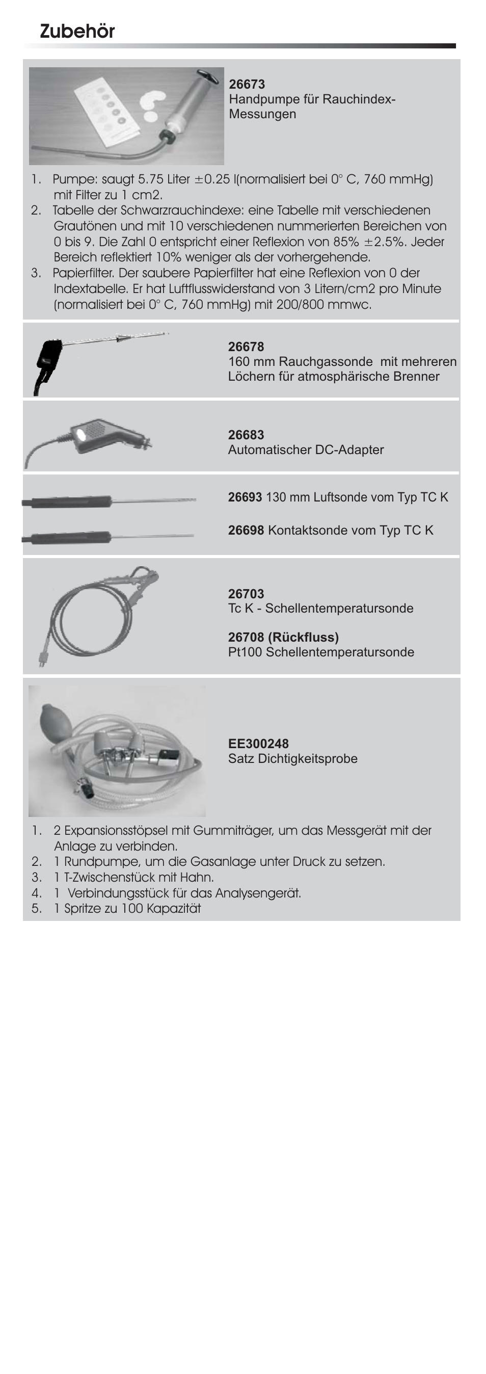 Zubehör | RIDGID FG-100 User Manual | Page 48 / 95