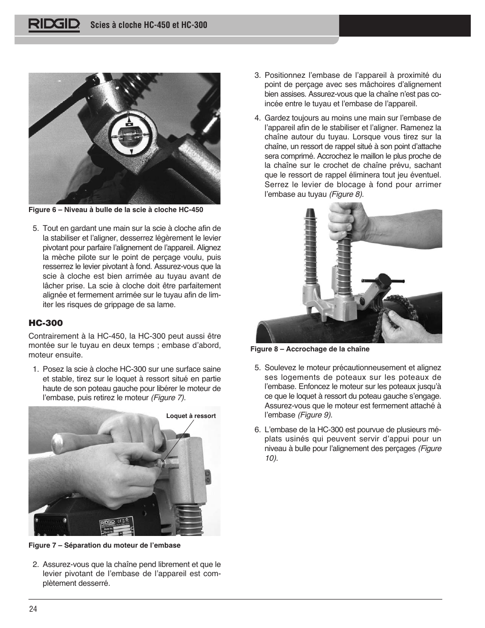 RIDGID HC-300 User Manual | Page 26 / 320