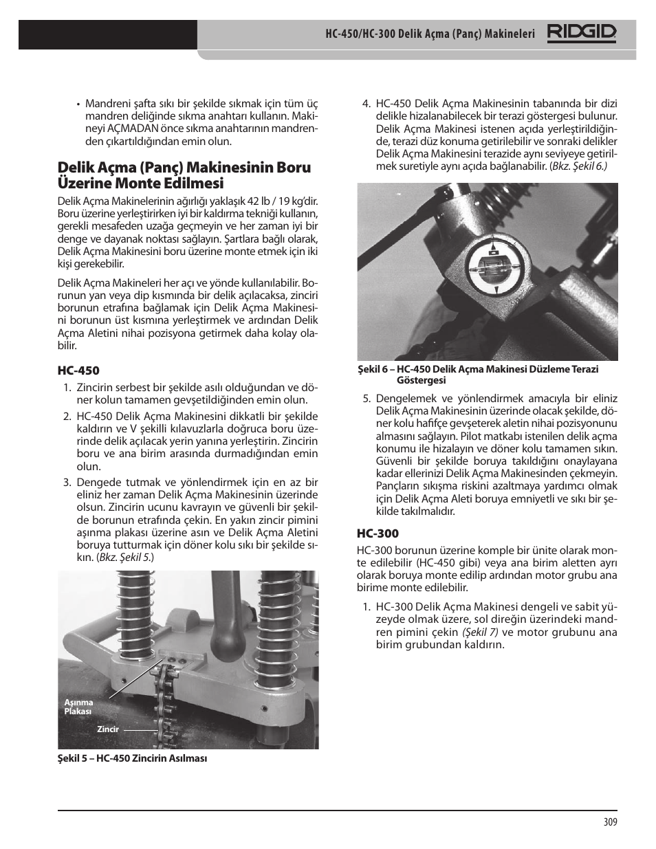 RIDGID HC-300 User Manual | Page 311 / 320