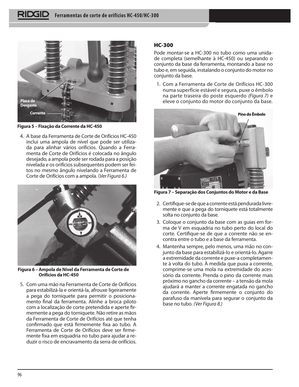 RIDGID HC-300 User Manual | Page 98 / 320