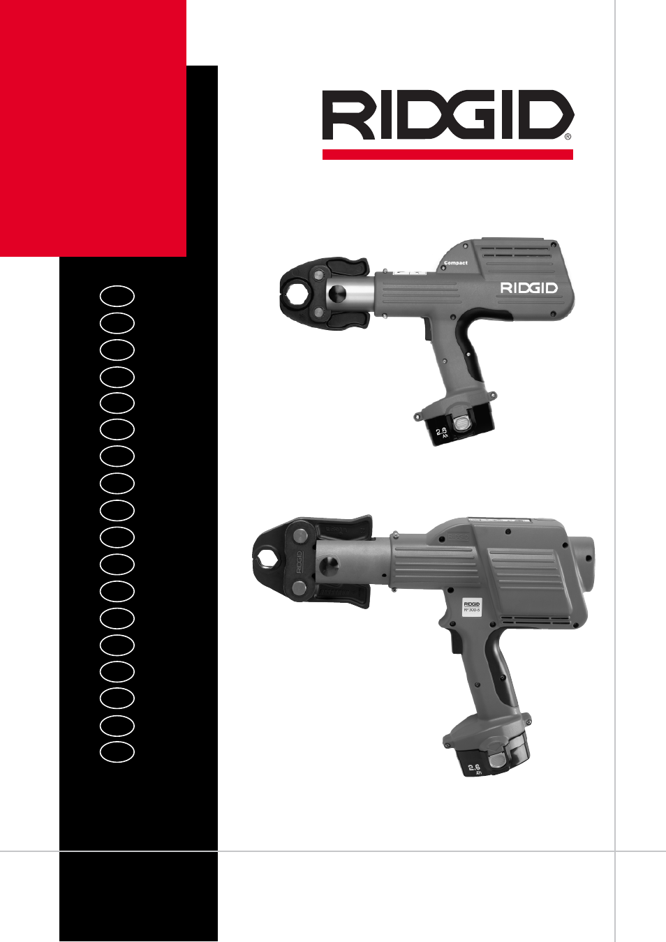 RIDGID RP 300-B User Manual | 58 pages