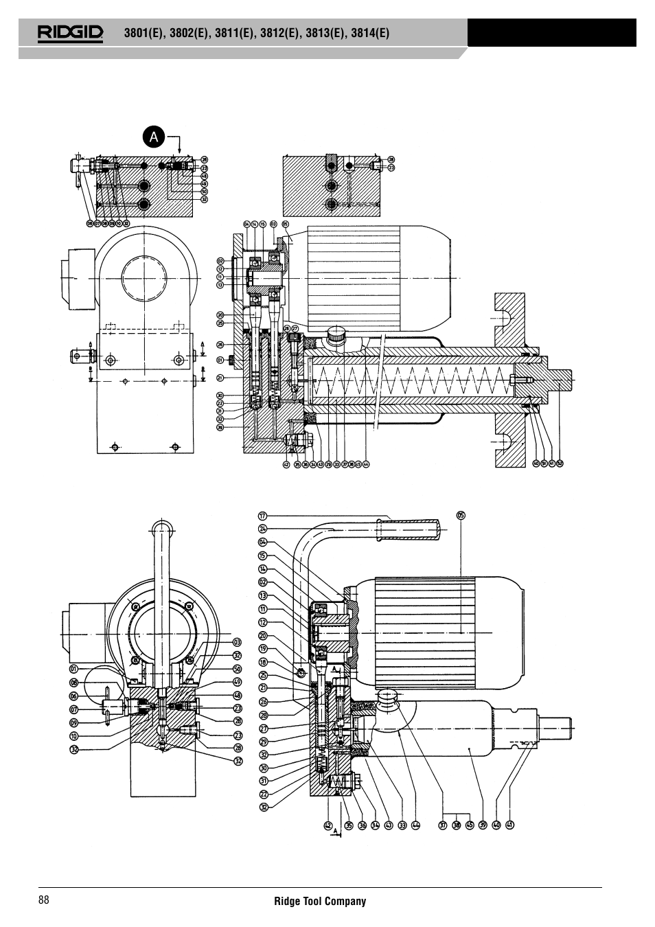 RIDGID 3814	(E) User Manual | Page 89 / 97
