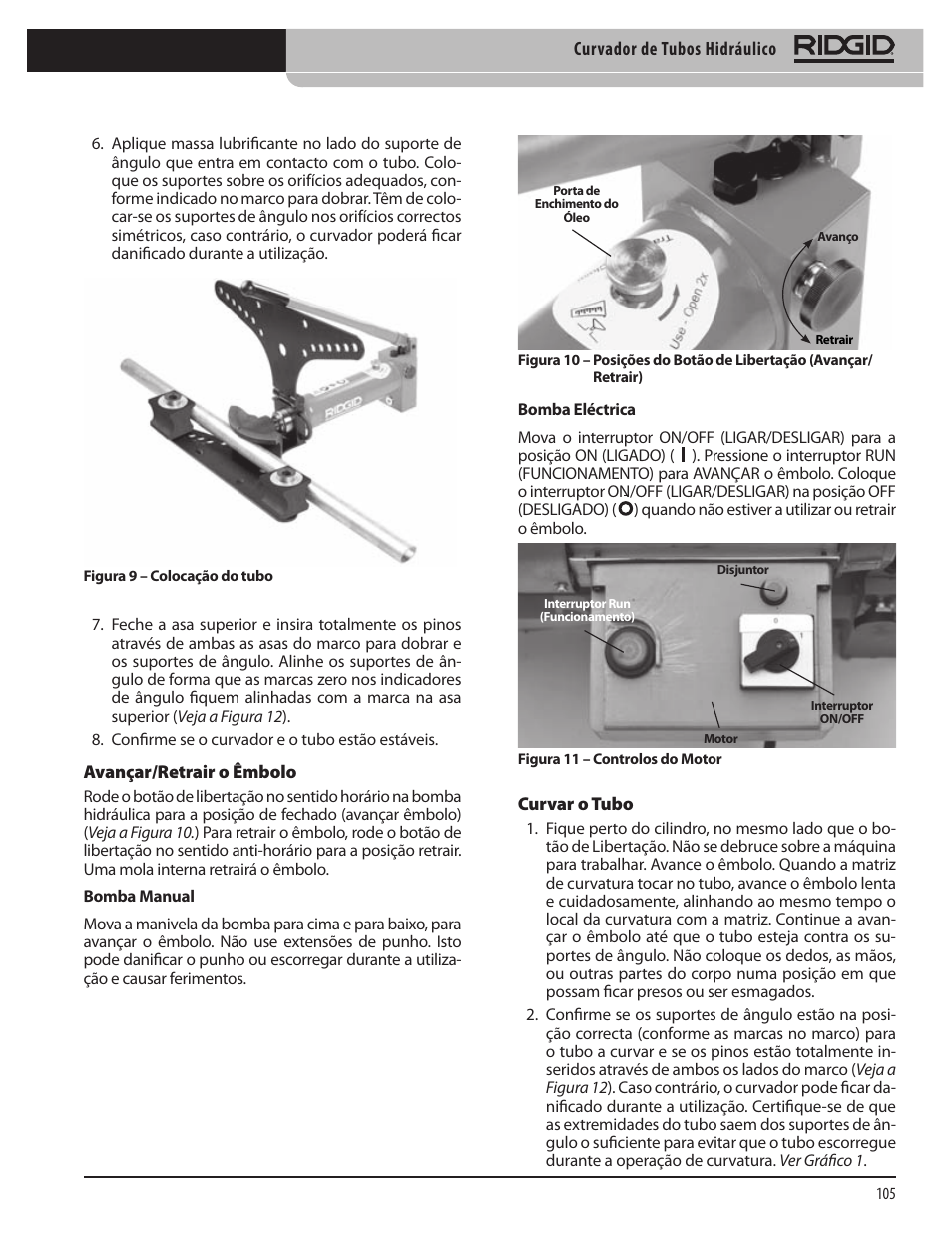 RIDGID Hydraulic Pipe Bender User Manual | Page 107 / 358