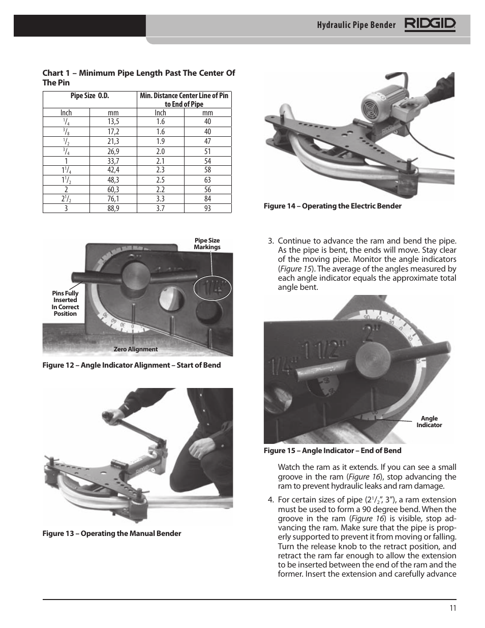Hydraulic pipe bender | RIDGID Hydraulic Pipe Bender User Manual | Page 13 / 358