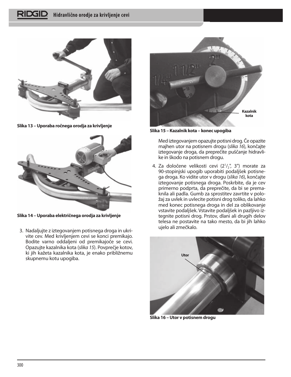 RIDGID Hydraulic Pipe Bender User Manual | Page 302 / 358