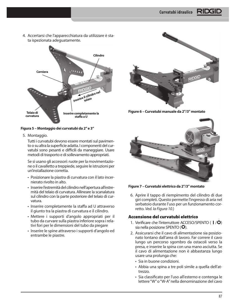 RIDGID Hydraulic Pipe Bender User Manual | Page 89 / 358