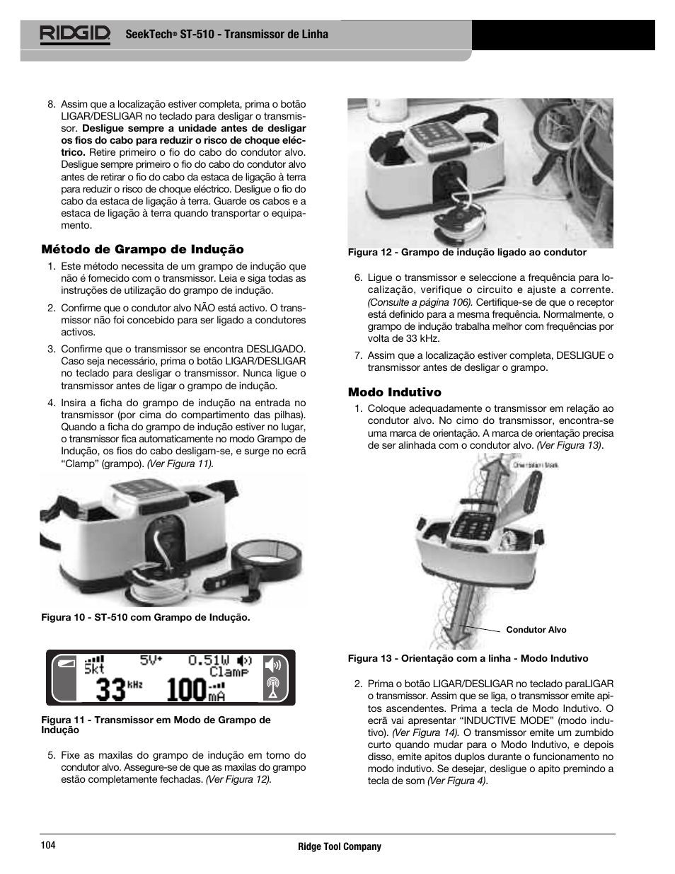RIDGID SeekTech ST-510 User Manual | Page 106 / 403