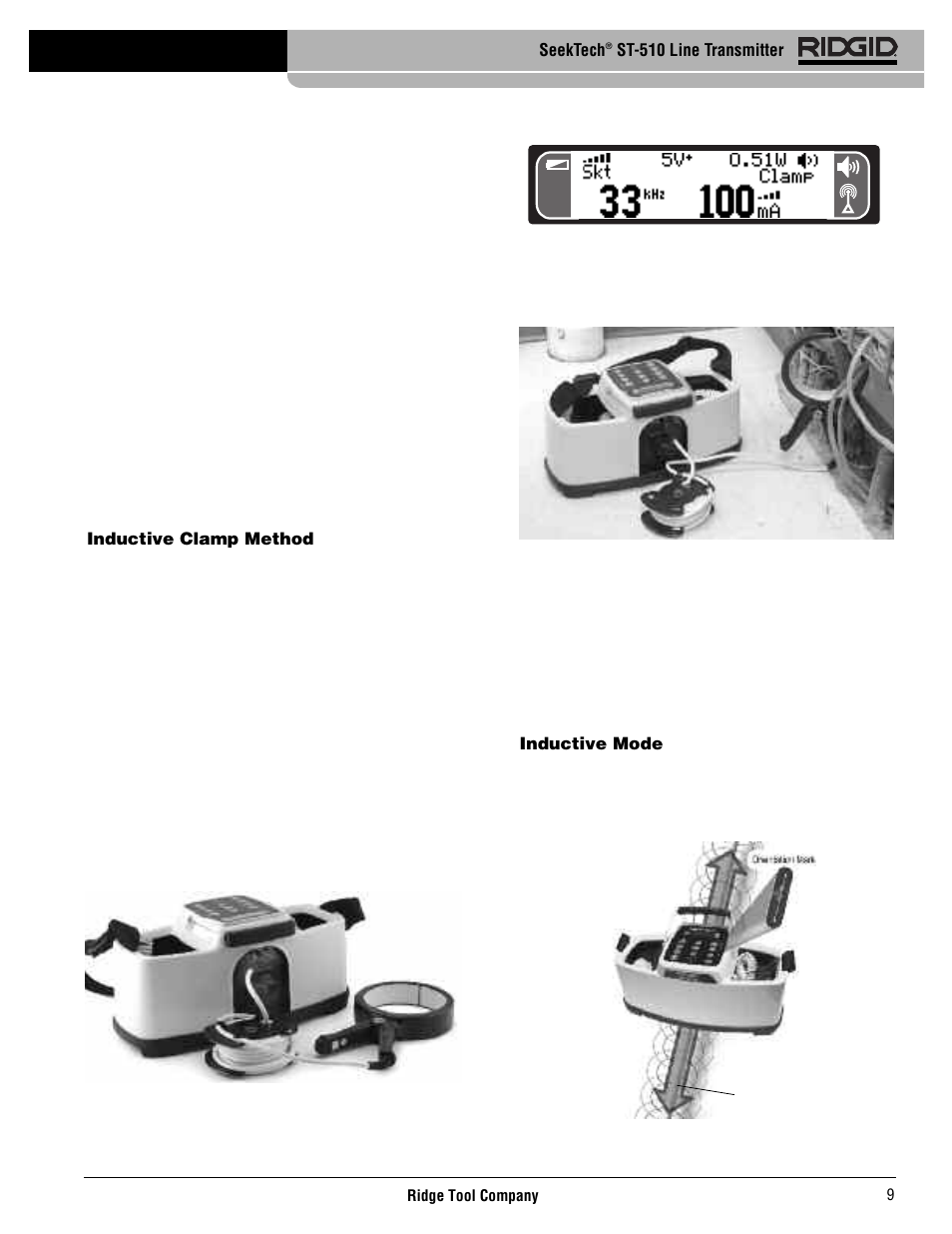 RIDGID SeekTech ST-510 User Manual | Page 11 / 403