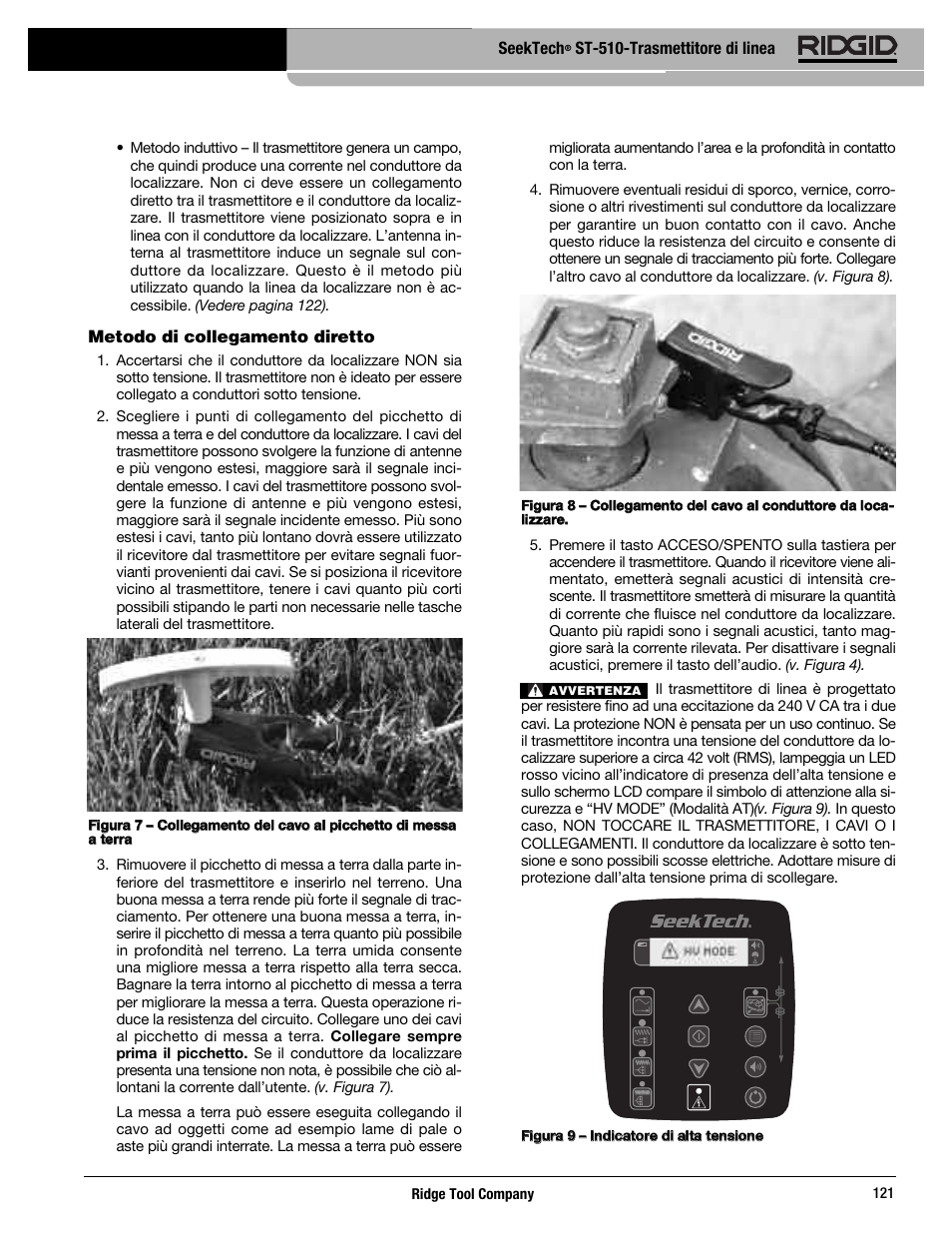 RIDGID SeekTech ST-510 User Manual | Page 123 / 403