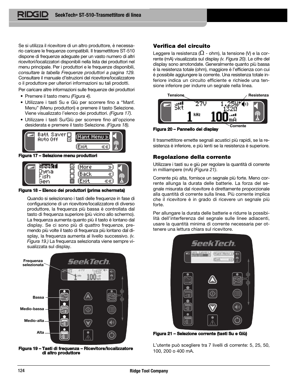 RIDGID SeekTech ST-510 User Manual | Page 126 / 403