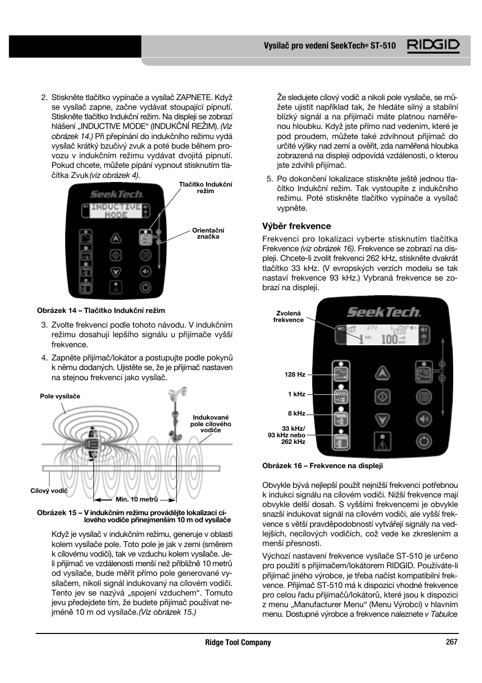 RIDGID SeekTech ST-510 User Manual | Page 269 / 403