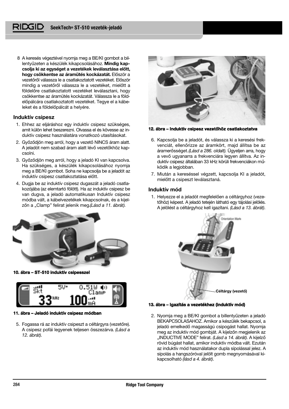 RIDGID SeekTech ST-510 User Manual | Page 286 / 403