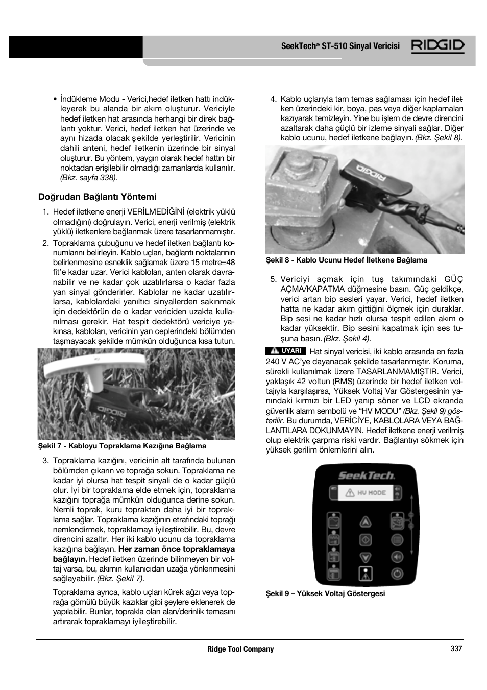 RIDGID SeekTech ST-510 User Manual | Page 339 / 403