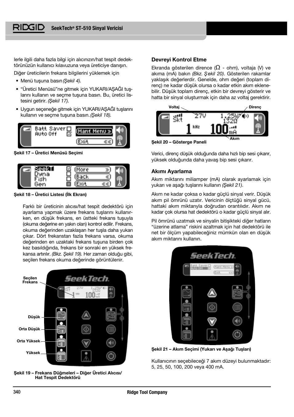 RIDGID SeekTech ST-510 User Manual | Page 342 / 403