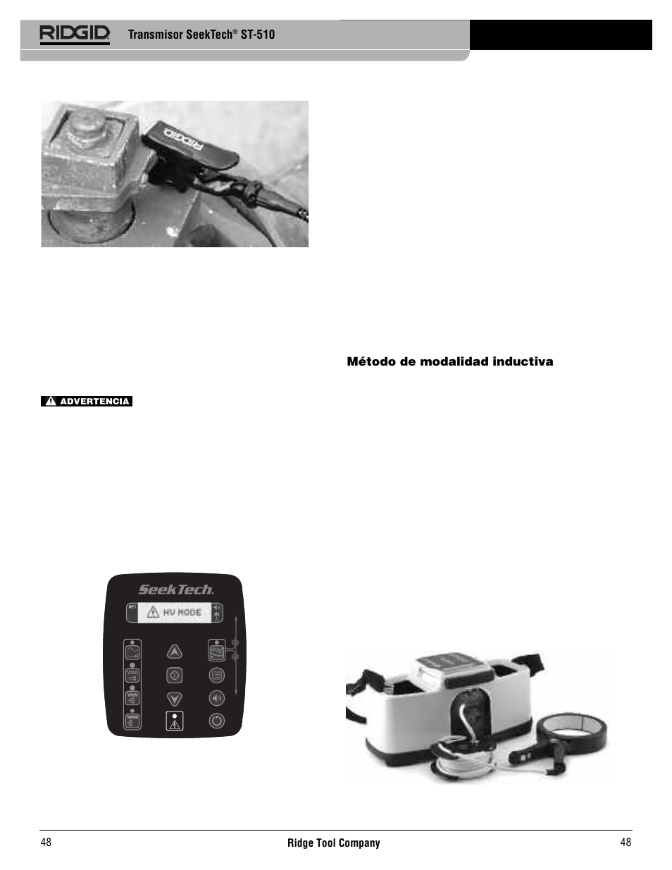 RIDGID SeekTech ST-510 User Manual | Page 50 / 403