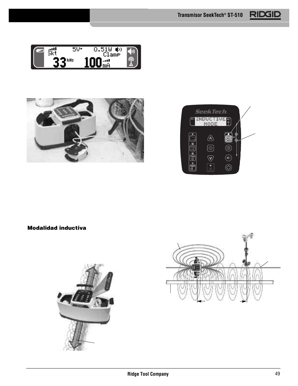 RIDGID SeekTech ST-510 User Manual | Page 51 / 403