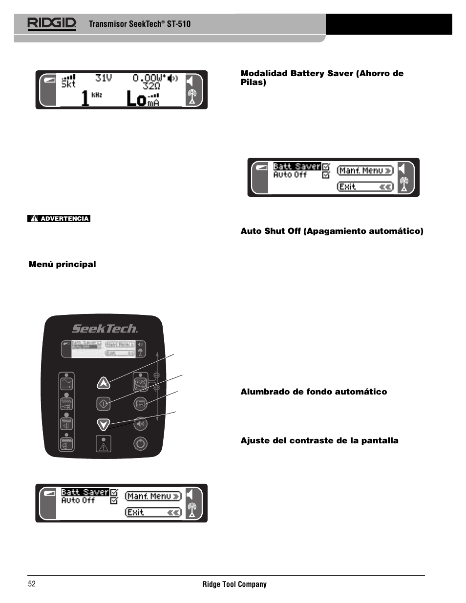 RIDGID SeekTech ST-510 User Manual | Page 54 / 403