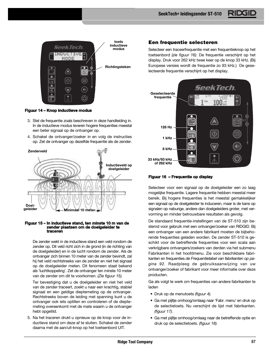 RIDGID SeekTech ST-510 User Manual | Page 89 / 403