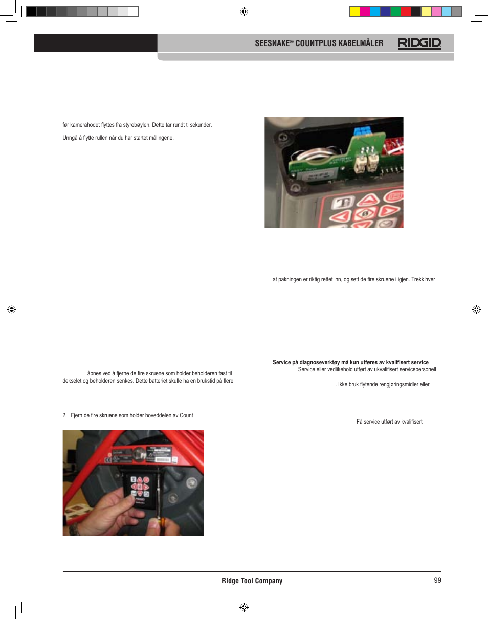 RIDGID CountPlus User Manual | Page 101 / 204