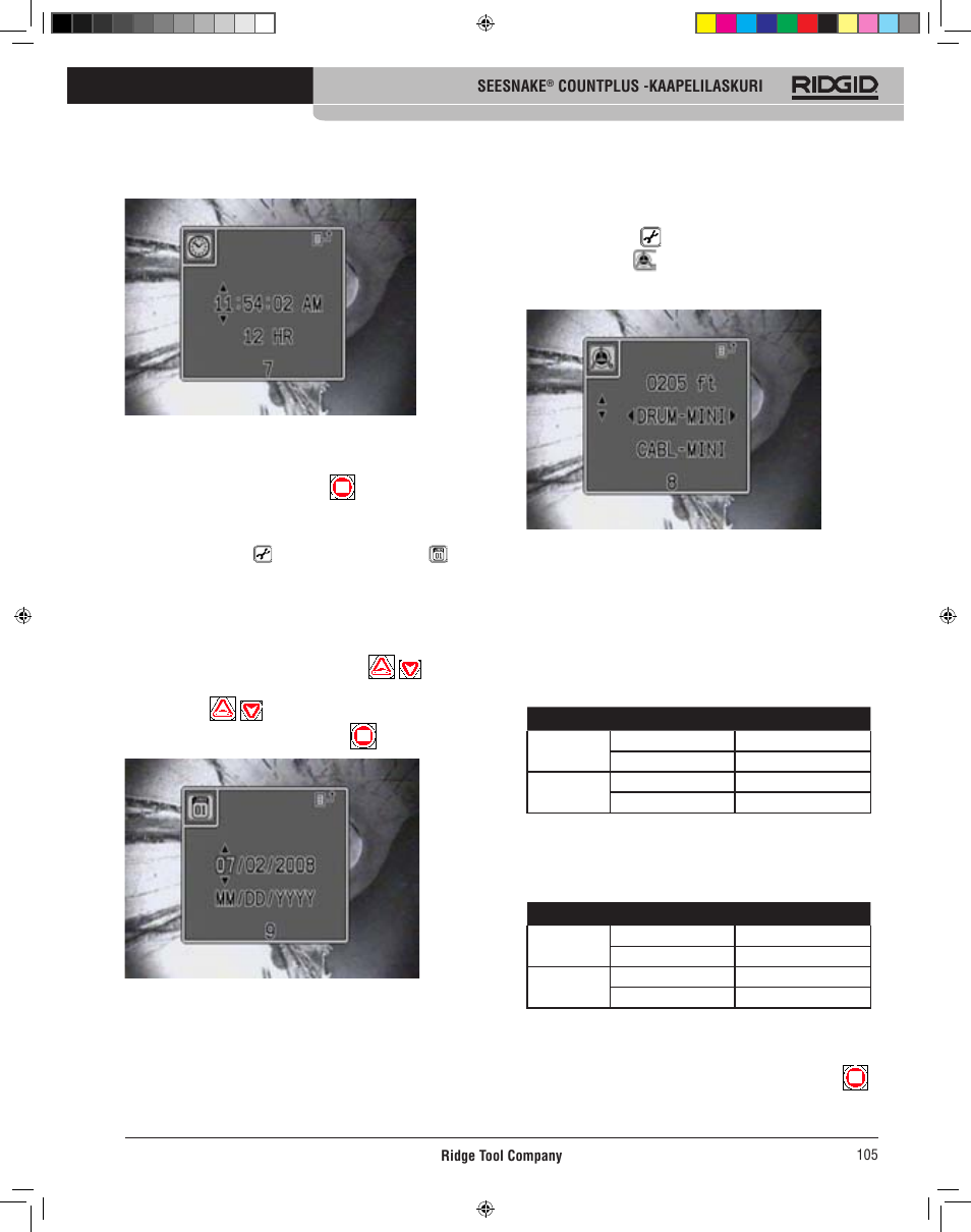 RIDGID CountPlus User Manual | Page 107 / 204