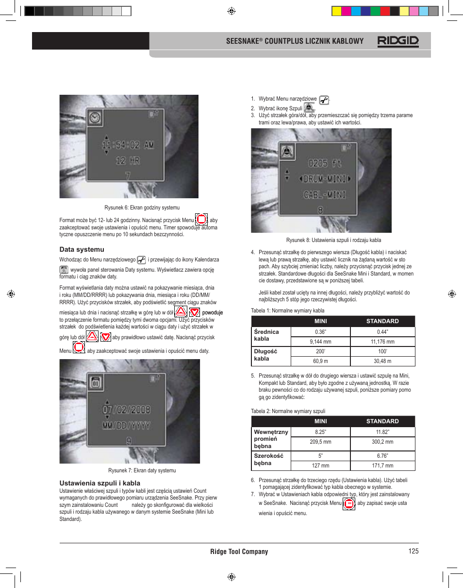 RIDGID CountPlus User Manual | Page 127 / 204