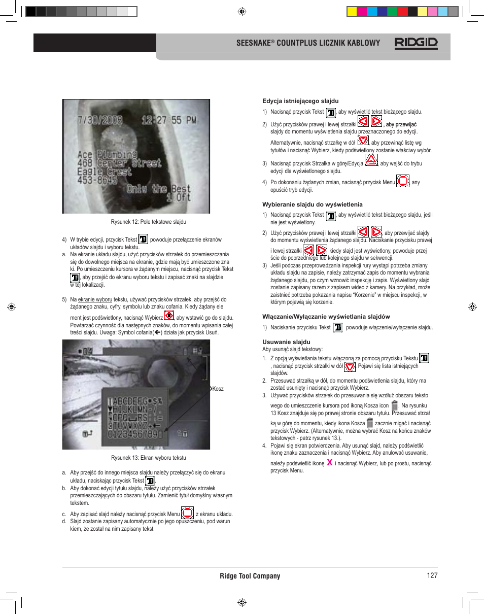 RIDGID CountPlus User Manual | Page 129 / 204