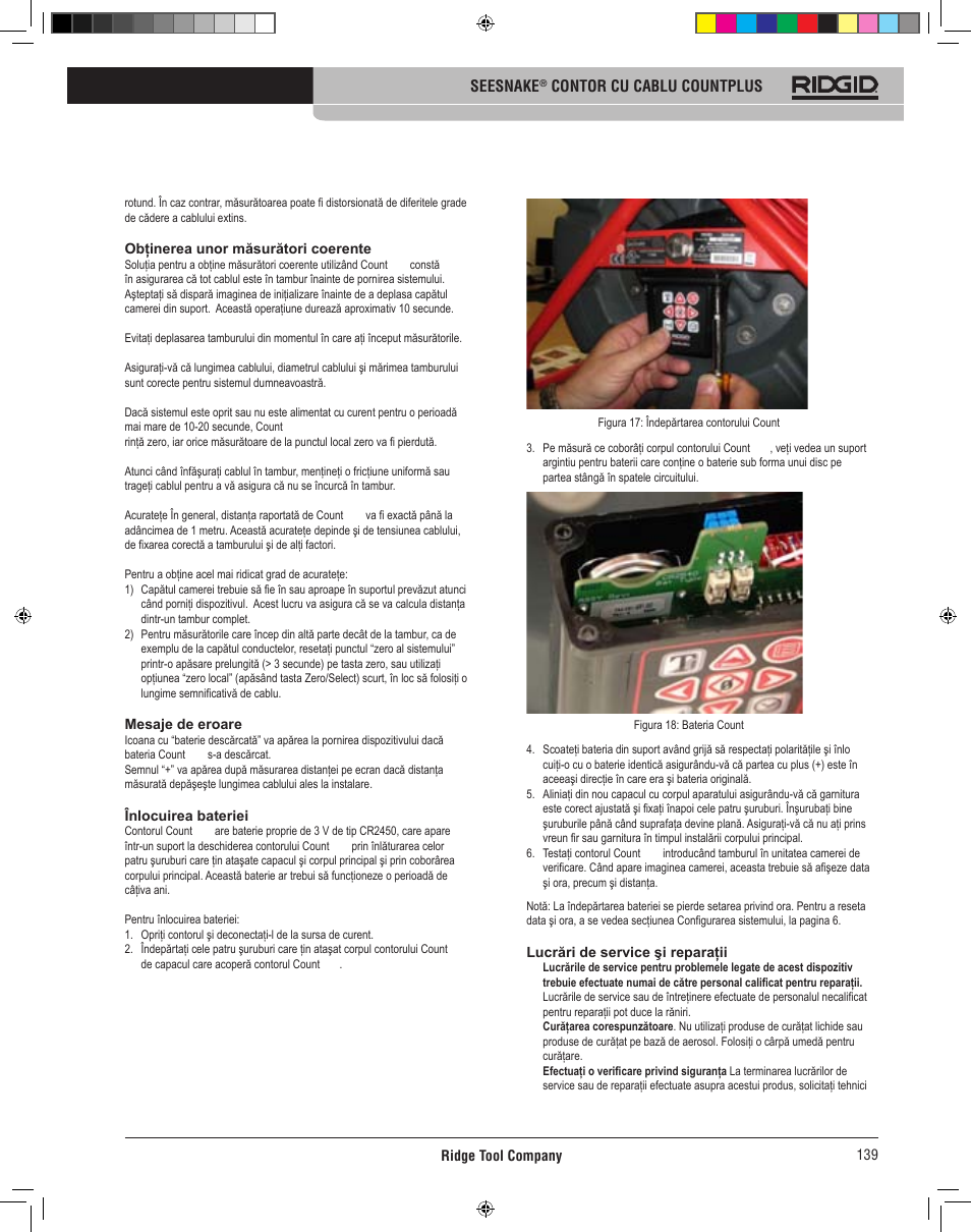 RIDGID CountPlus User Manual | Page 141 / 204