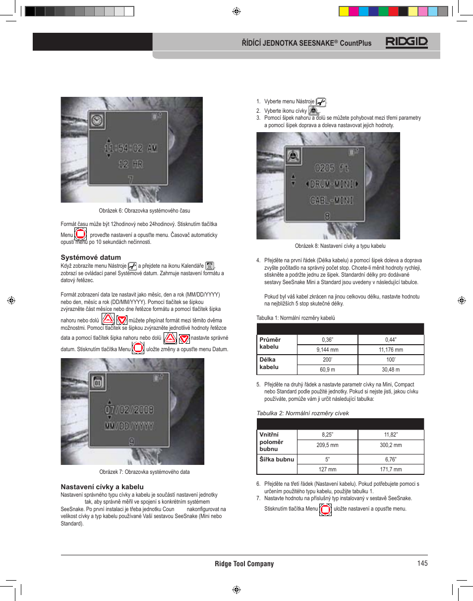 RIDGID CountPlus User Manual | Page 147 / 204