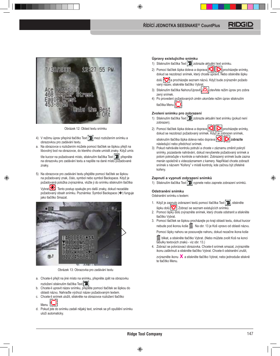 RIDGID CountPlus User Manual | Page 149 / 204
