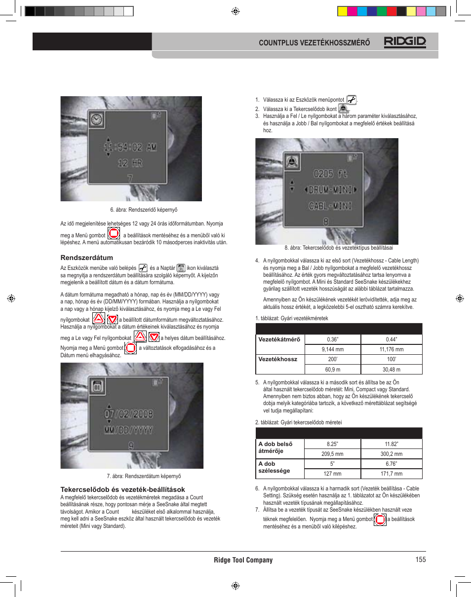 RIDGID CountPlus User Manual | Page 157 / 204