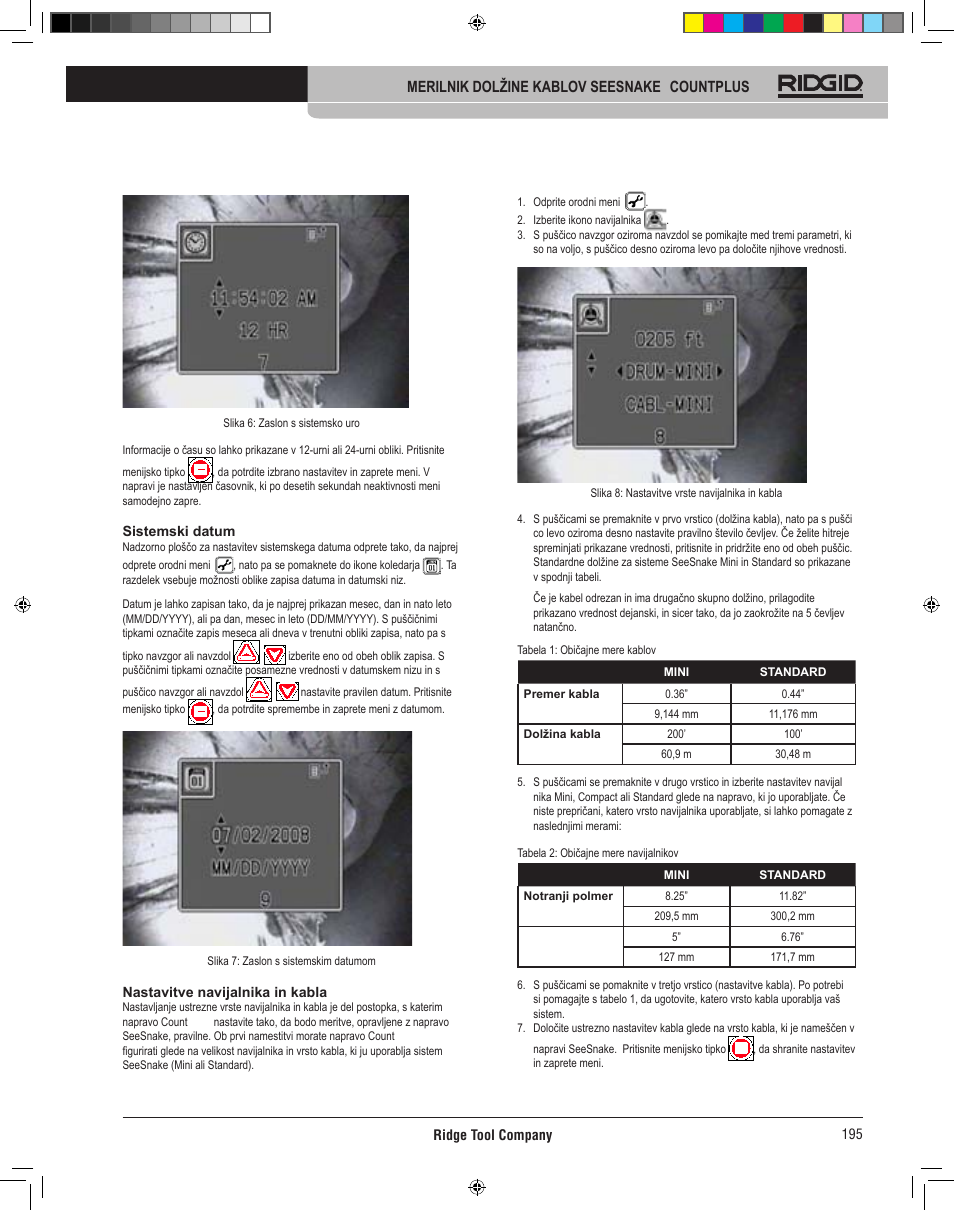 RIDGID CountPlus User Manual | Page 197 / 204