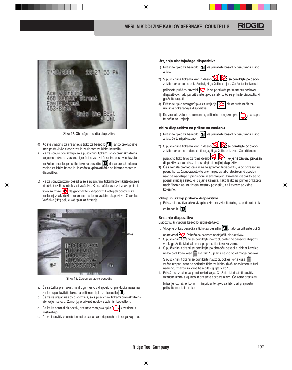 RIDGID CountPlus User Manual | Page 199 / 204